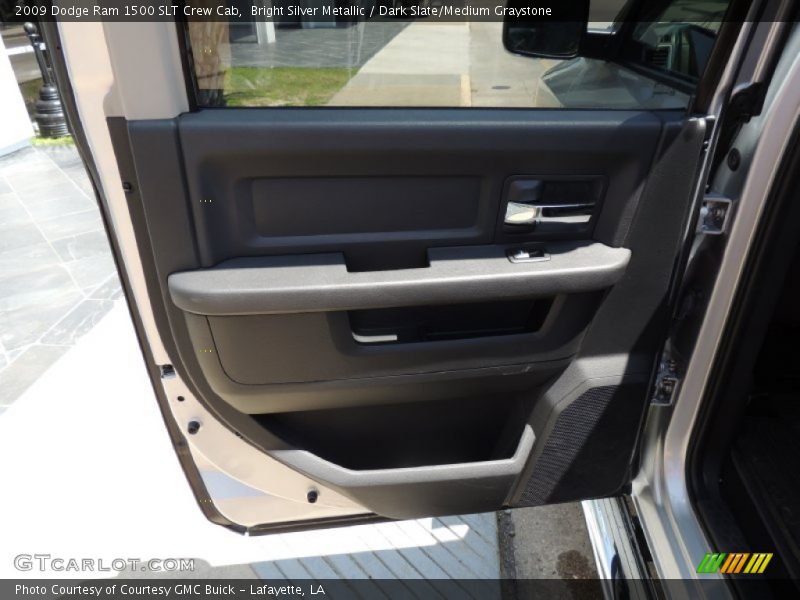 Bright Silver Metallic / Dark Slate/Medium Graystone 2009 Dodge Ram 1500 SLT Crew Cab