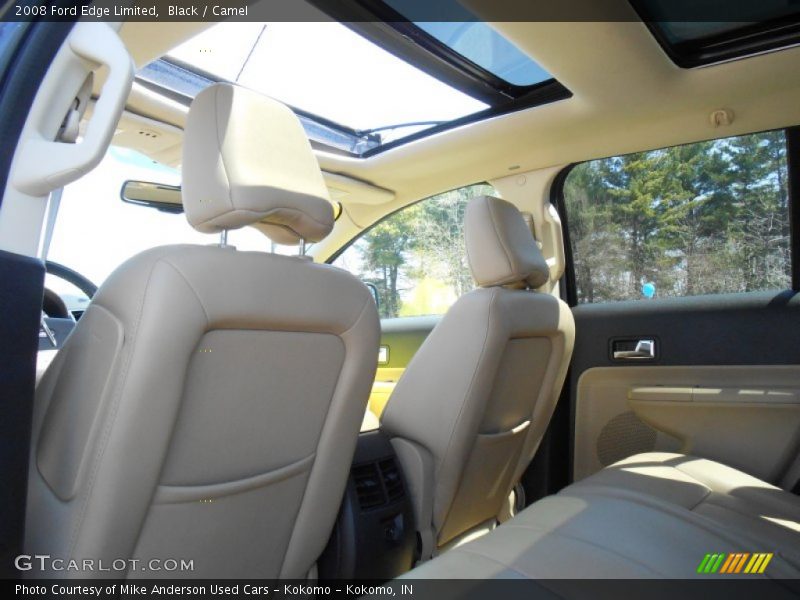 Black / Camel 2008 Ford Edge Limited
