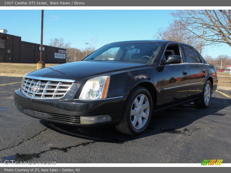Black Raven / Ebony 2007 Cadillac DTS Sedan