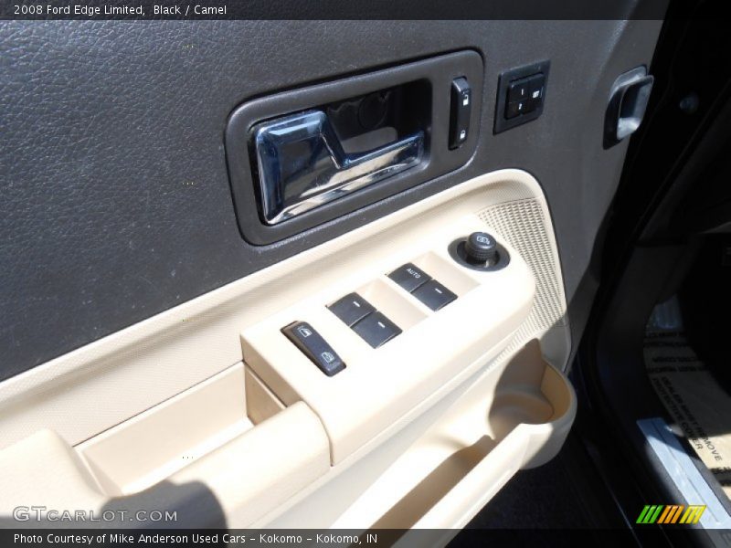 Black / Camel 2008 Ford Edge Limited
