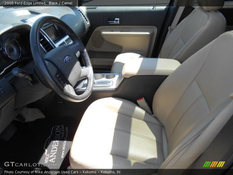 Black / Camel 2008 Ford Edge Limited