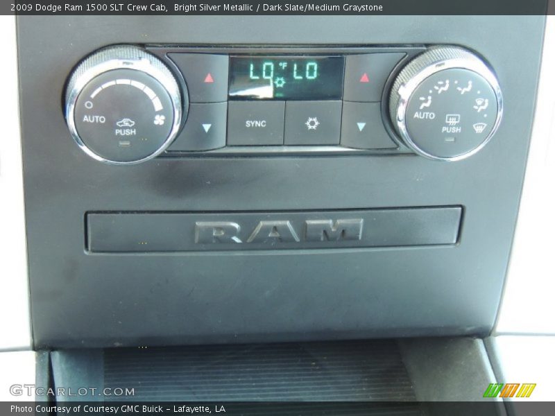 Bright Silver Metallic / Dark Slate/Medium Graystone 2009 Dodge Ram 1500 SLT Crew Cab