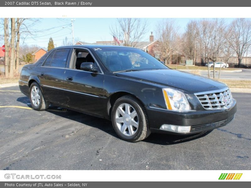Black Raven / Ebony 2007 Cadillac DTS Sedan