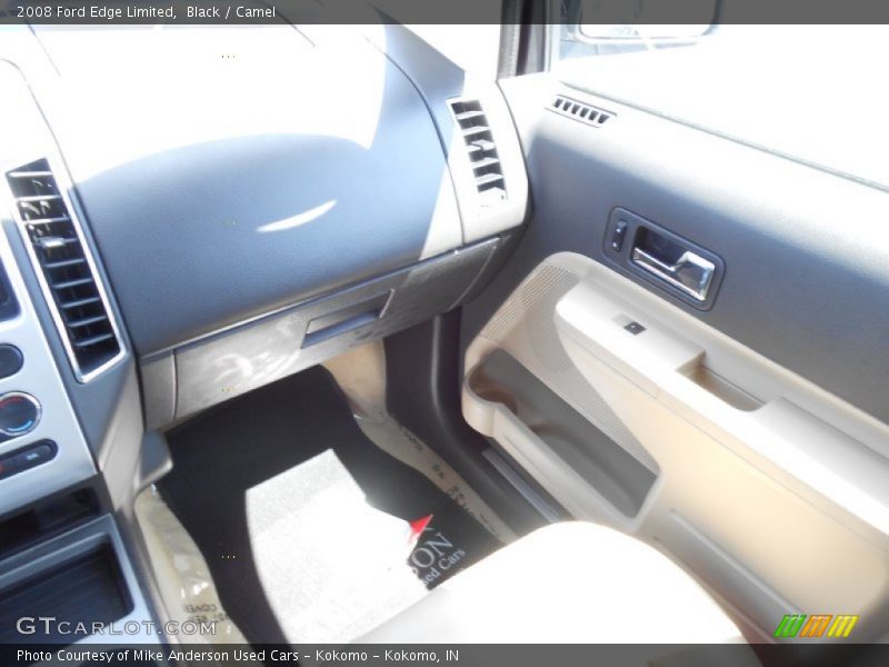 Black / Camel 2008 Ford Edge Limited