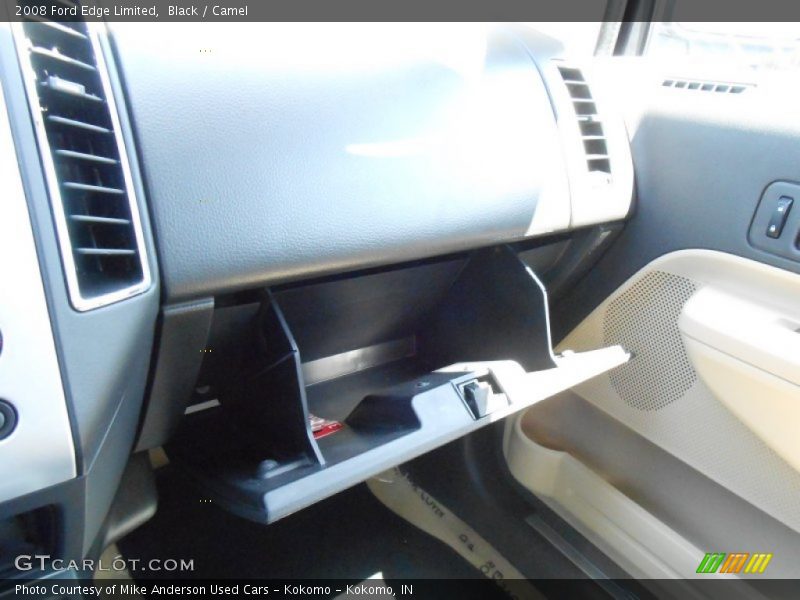 Black / Camel 2008 Ford Edge Limited