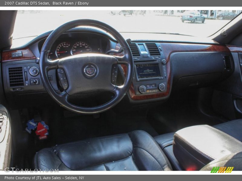 Black Raven / Ebony 2007 Cadillac DTS Sedan