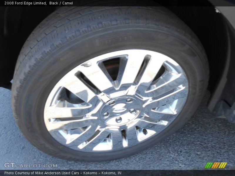 Black / Camel 2008 Ford Edge Limited