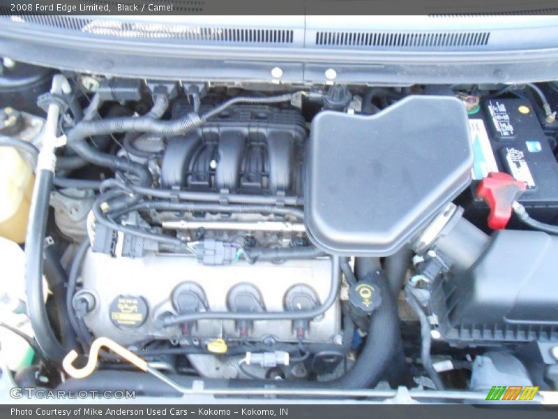 Black / Camel 2008 Ford Edge Limited