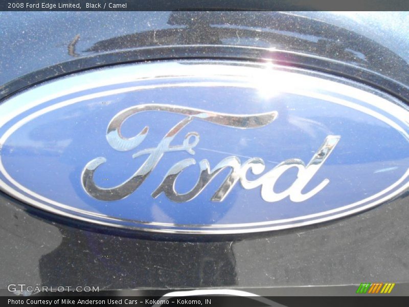 Black / Camel 2008 Ford Edge Limited