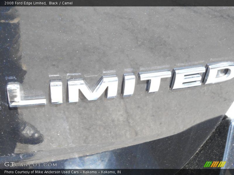 Black / Camel 2008 Ford Edge Limited