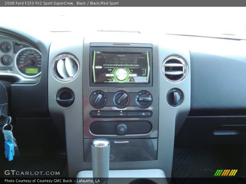 Black / Black/Red Sport 2008 Ford F150 FX2 Sport SuperCrew