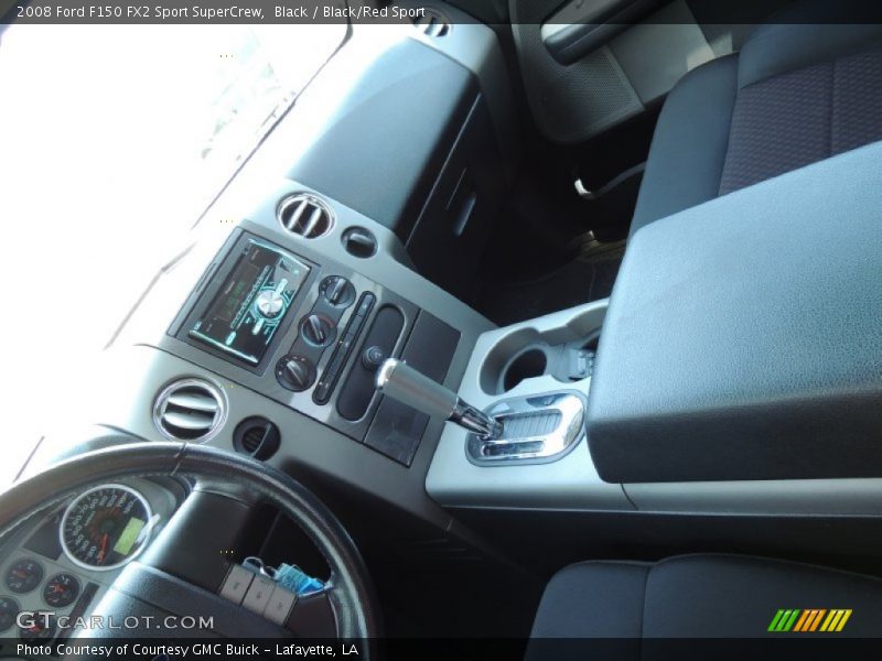 Black / Black/Red Sport 2008 Ford F150 FX2 Sport SuperCrew