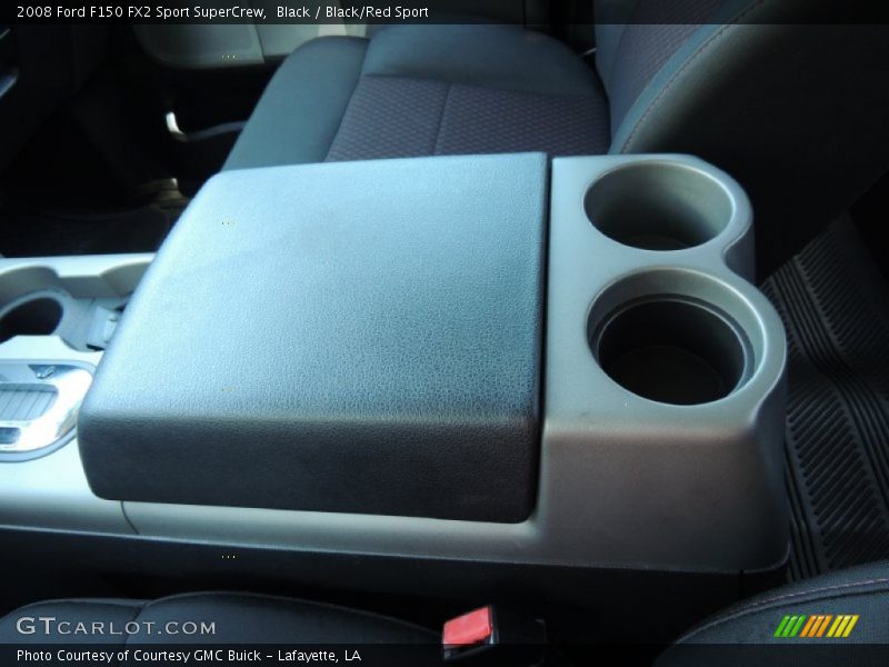 Black / Black/Red Sport 2008 Ford F150 FX2 Sport SuperCrew