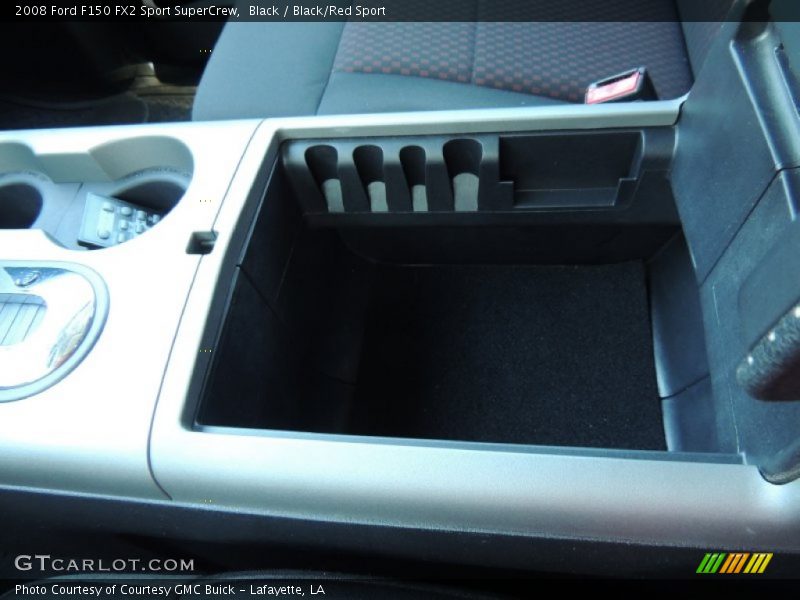 Black / Black/Red Sport 2008 Ford F150 FX2 Sport SuperCrew