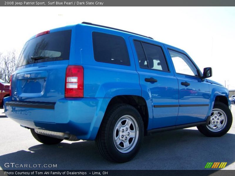 Surf Blue Pearl / Dark Slate Gray 2008 Jeep Patriot Sport
