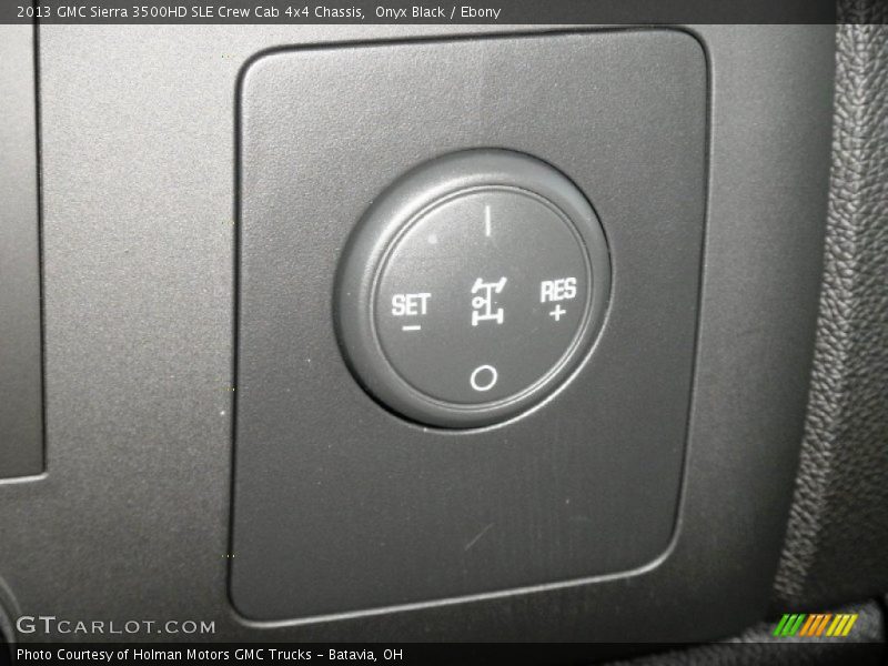 Onyx Black / Ebony 2013 GMC Sierra 3500HD SLE Crew Cab 4x4 Chassis
