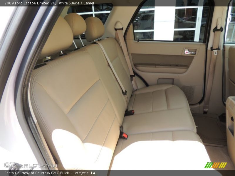 White Suede / Camel 2009 Ford Escape Limited V6