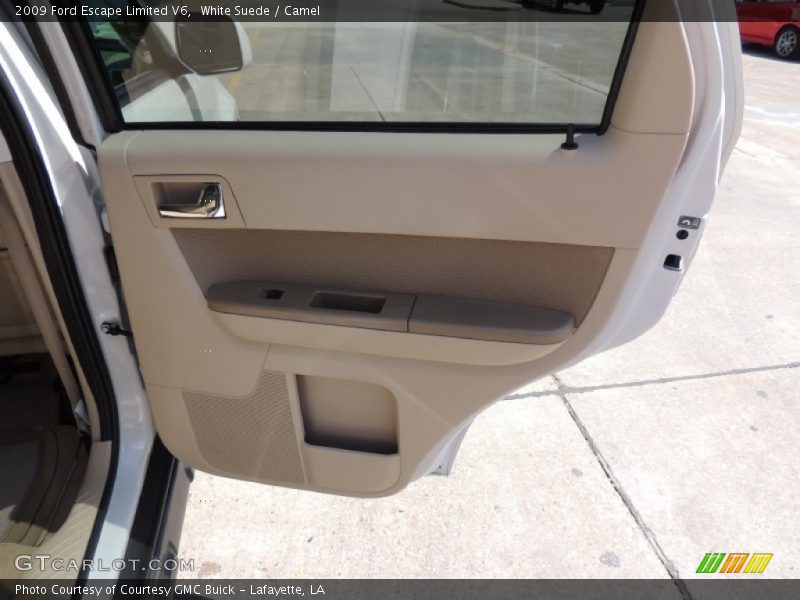 White Suede / Camel 2009 Ford Escape Limited V6