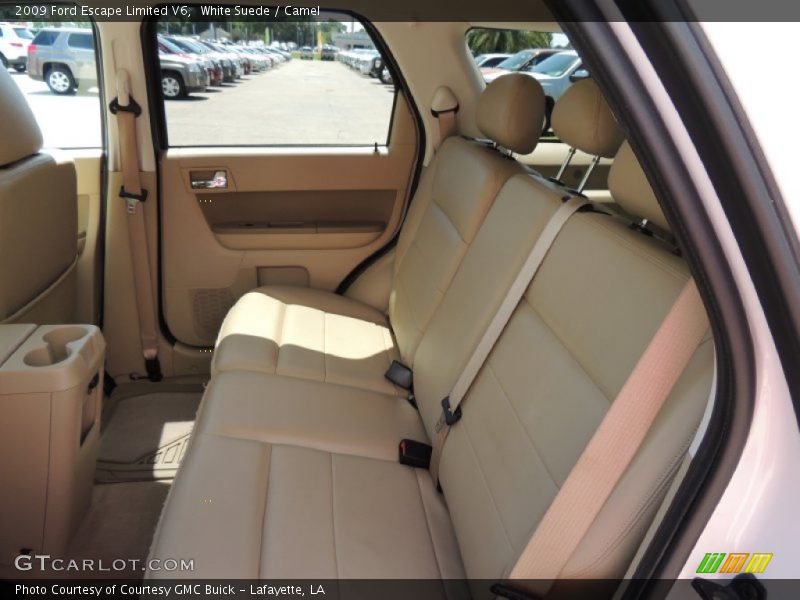 White Suede / Camel 2009 Ford Escape Limited V6