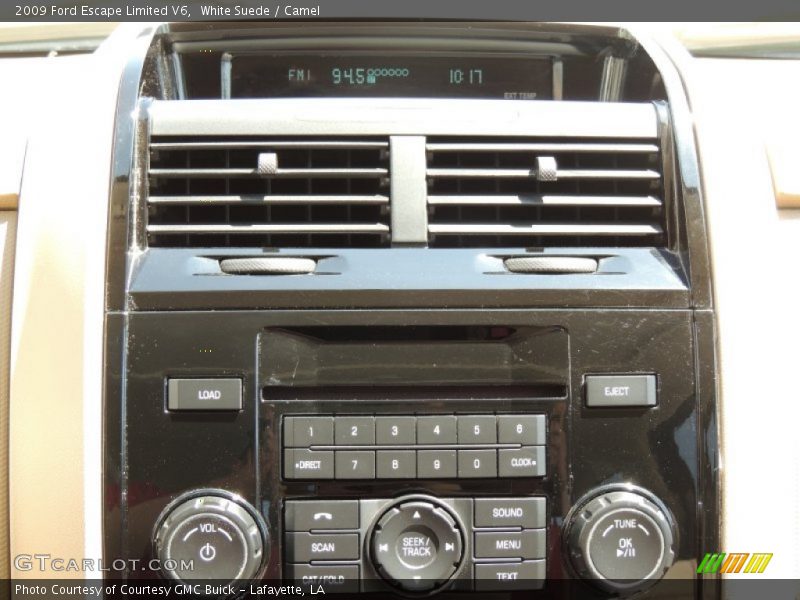 White Suede / Camel 2009 Ford Escape Limited V6