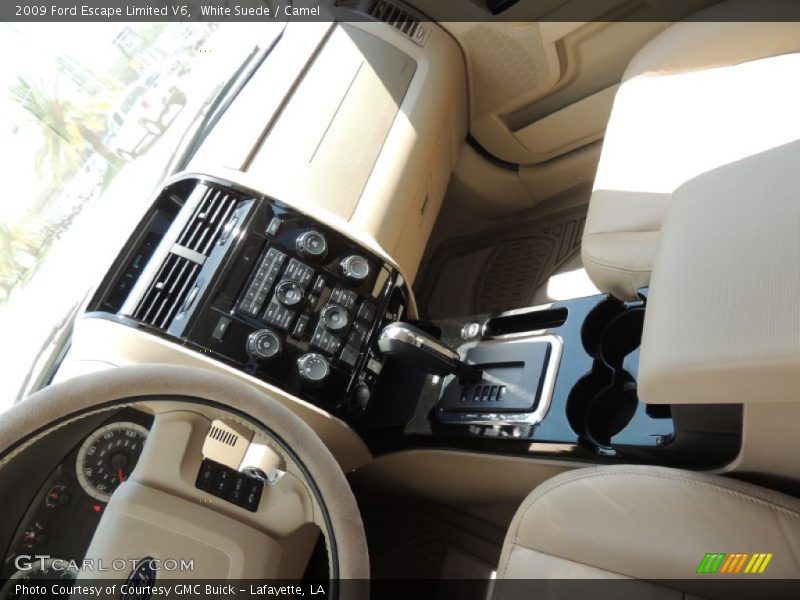 White Suede / Camel 2009 Ford Escape Limited V6