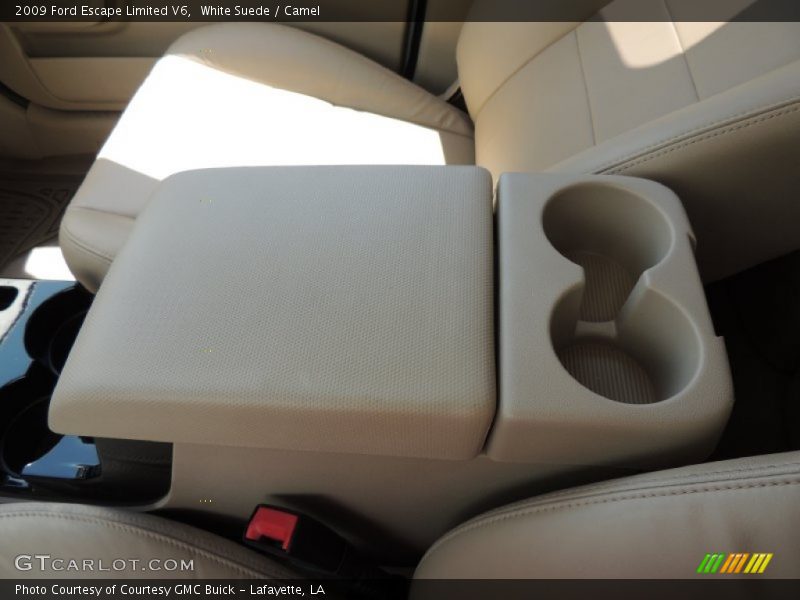 White Suede / Camel 2009 Ford Escape Limited V6