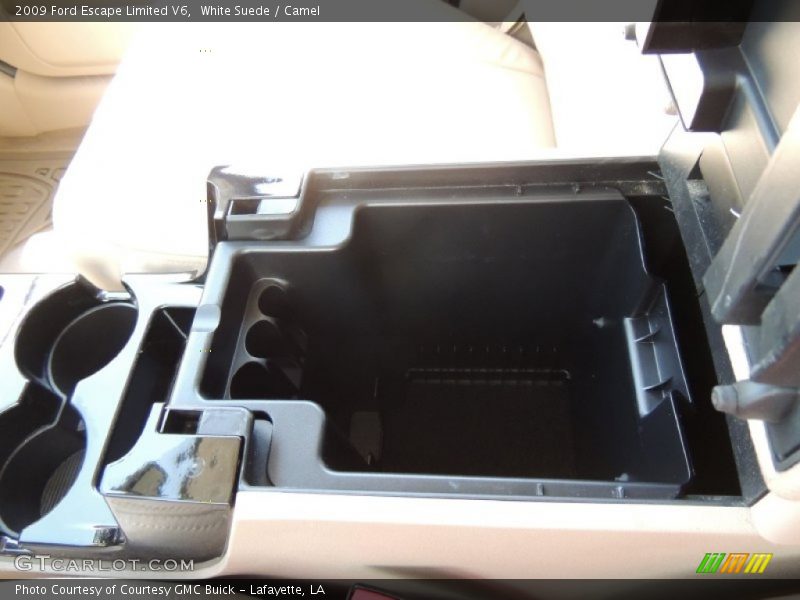 White Suede / Camel 2009 Ford Escape Limited V6