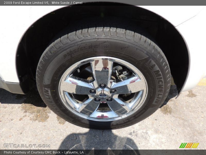 White Suede / Camel 2009 Ford Escape Limited V6