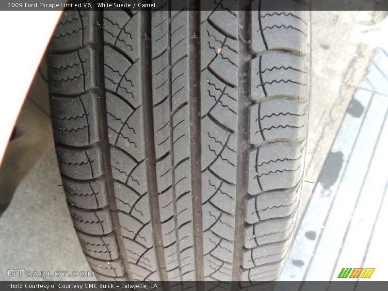 White Suede / Camel 2009 Ford Escape Limited V6