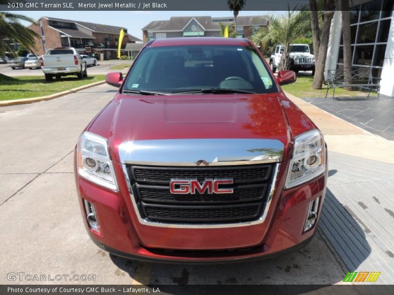 Merlot Jewel Metallic / Jet Black 2010 GMC Terrain SLE