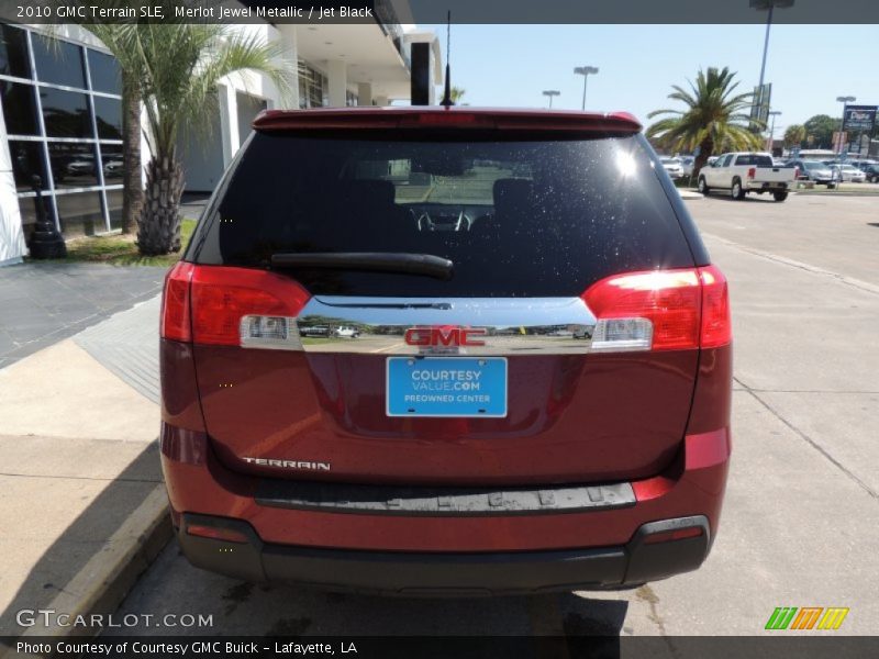 Merlot Jewel Metallic / Jet Black 2010 GMC Terrain SLE