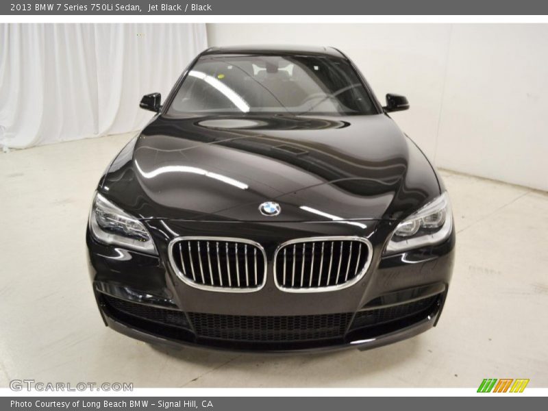Jet Black / Black 2013 BMW 7 Series 750Li Sedan
