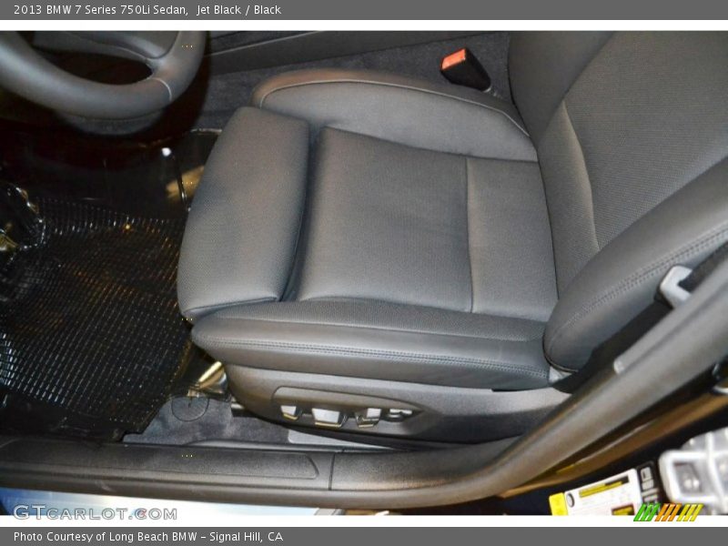 Jet Black / Black 2013 BMW 7 Series 750Li Sedan