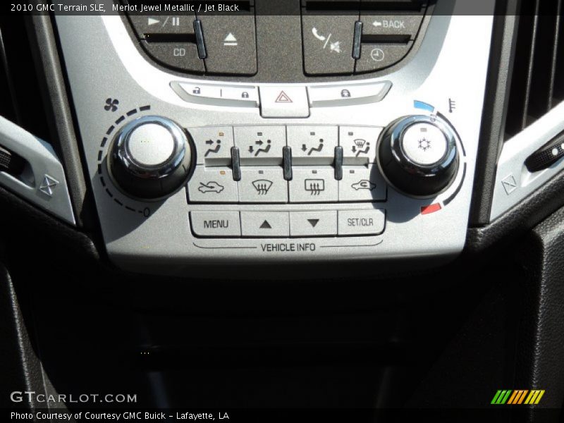 Merlot Jewel Metallic / Jet Black 2010 GMC Terrain SLE