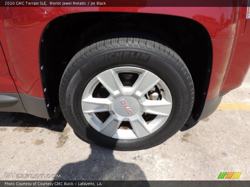 Merlot Jewel Metallic / Jet Black 2010 GMC Terrain SLE