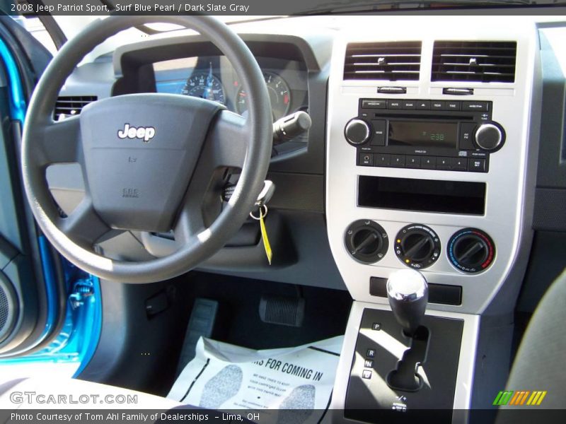 Surf Blue Pearl / Dark Slate Gray 2008 Jeep Patriot Sport