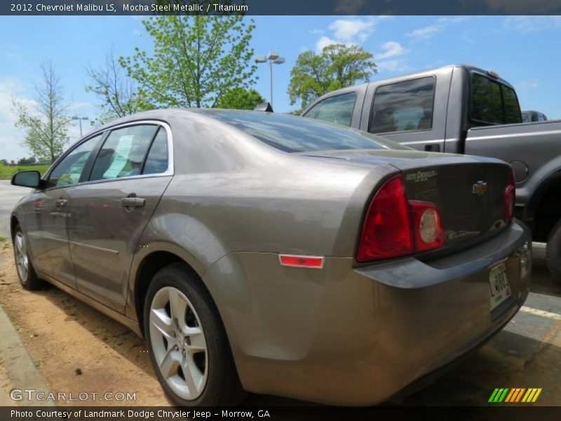 Mocha Steel Metallic / Titanium 2012 Chevrolet Malibu LS