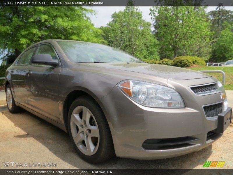 Mocha Steel Metallic / Titanium 2012 Chevrolet Malibu LS