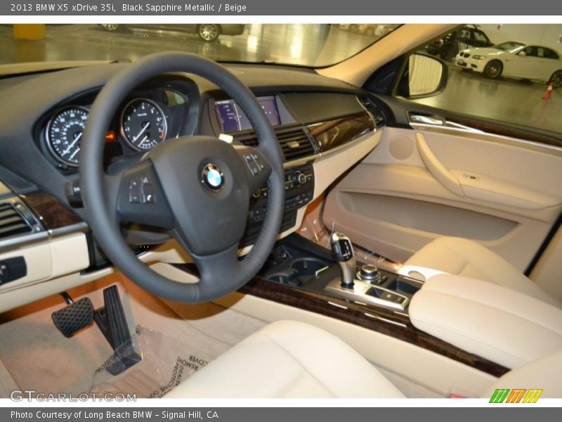 Beige Interior - 2013 X5 xDrive 35i 