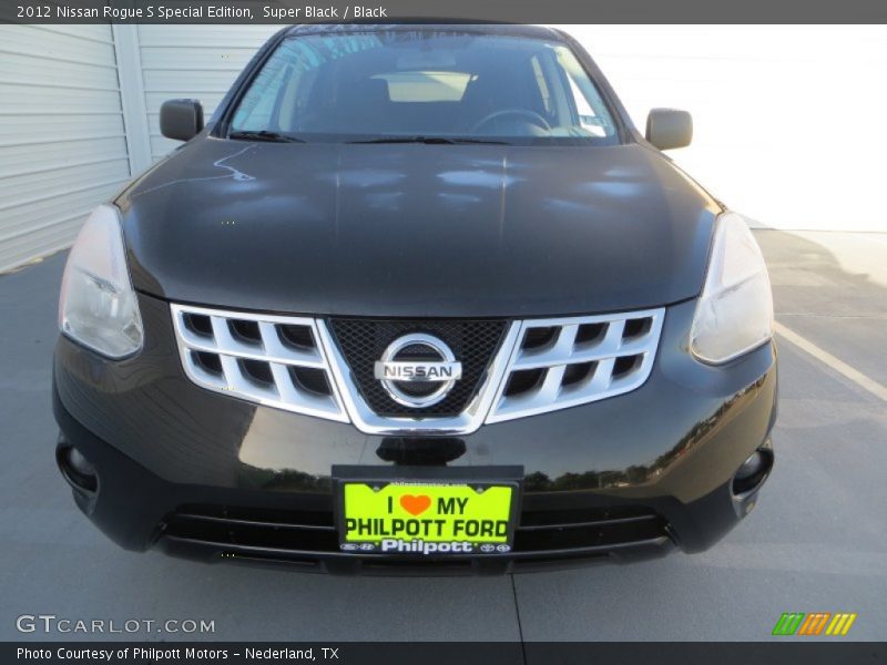 Super Black / Black 2012 Nissan Rogue S Special Edition