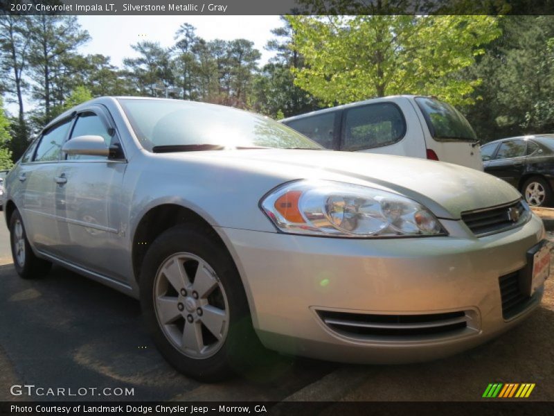 Silverstone Metallic / Gray 2007 Chevrolet Impala LT