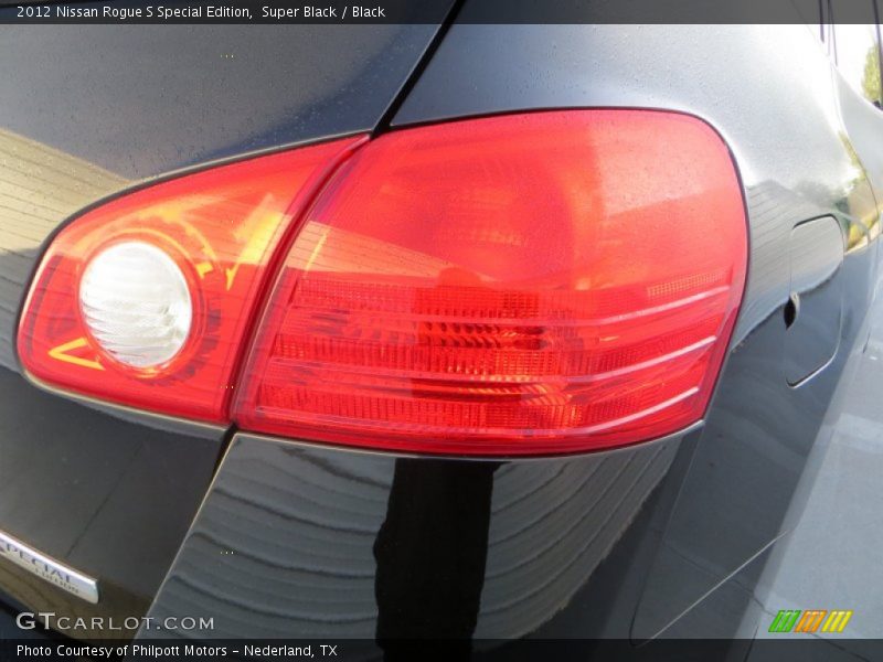 Super Black / Black 2012 Nissan Rogue S Special Edition