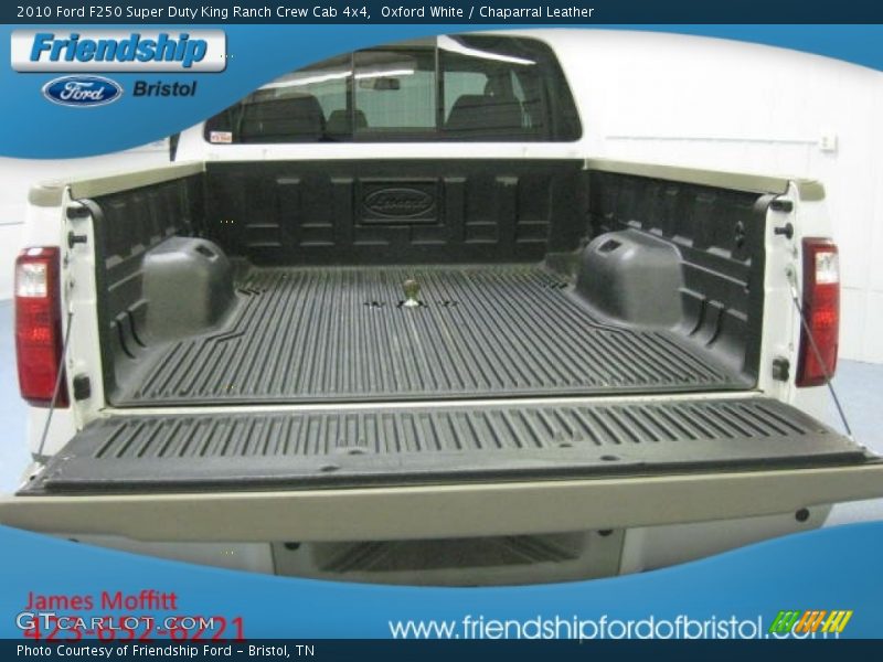 Oxford White / Chaparral Leather 2010 Ford F250 Super Duty King Ranch Crew Cab 4x4