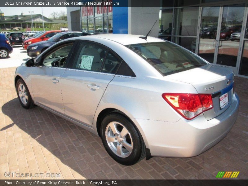 Silver Ice Metallic / Medium Titanium 2013 Chevrolet Cruze LT