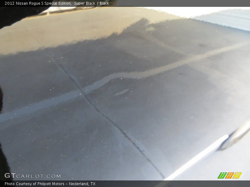Super Black / Black 2012 Nissan Rogue S Special Edition