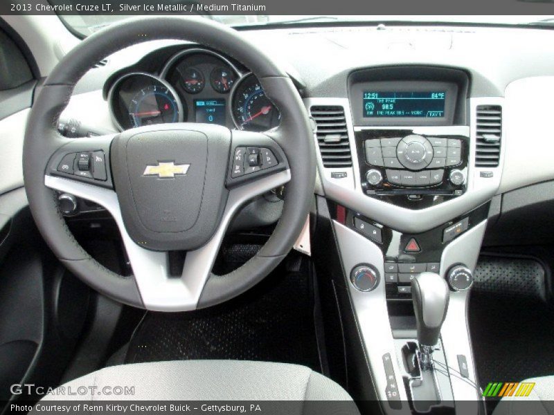 Silver Ice Metallic / Medium Titanium 2013 Chevrolet Cruze LT