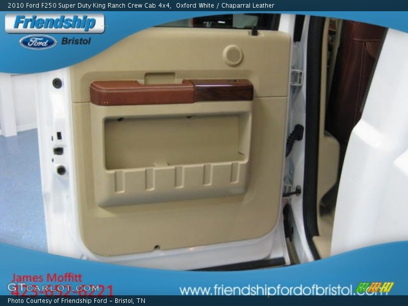 Oxford White / Chaparral Leather 2010 Ford F250 Super Duty King Ranch Crew Cab 4x4