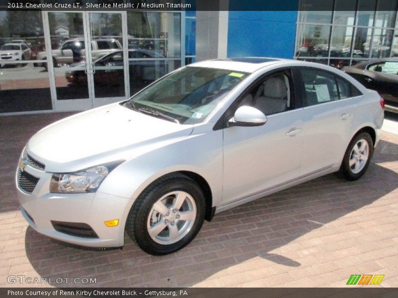 Silver Ice Metallic / Medium Titanium 2013 Chevrolet Cruze LT