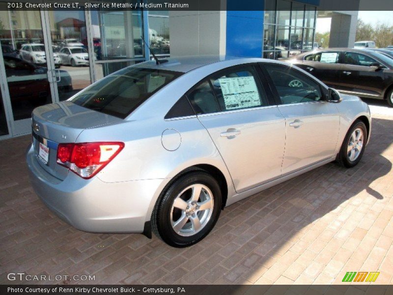 Silver Ice Metallic / Medium Titanium 2013 Chevrolet Cruze LT