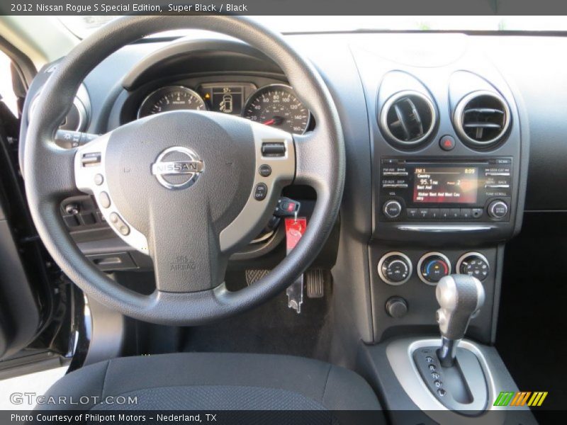 Super Black / Black 2012 Nissan Rogue S Special Edition